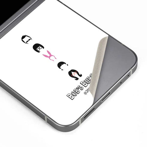 Bobs Burgers Silhouette Galaxy Z Flip6 Skin